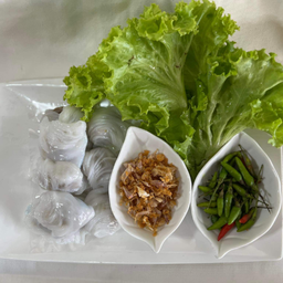 ข้าวเกรียบปากหม้อแป้งขาวล้วน