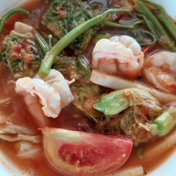แกงส้มผักรวม กุ้ง