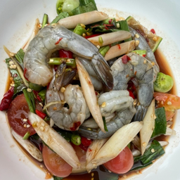 สายบัวกุ้งสด