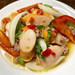 ยำไส้กรอก (เว่อๆ)