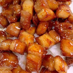 Sweet Pork Rice Bowl