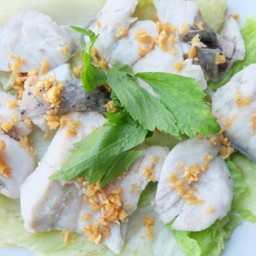 ข้าวต้มแห้ง ปลากะพง