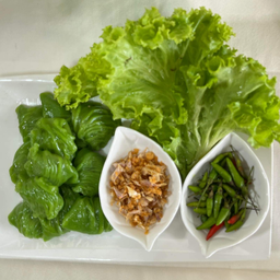 ข้าวเกรียบปากหม้อแป้งใบเตยล้วน