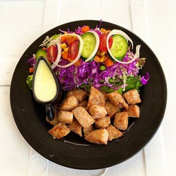 สลัดสเต็กหมู