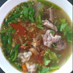 Hot And Spicy Soup With Pork Ribs