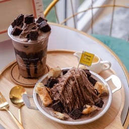 เซ็ทคู่ ปังเย็นบราวนี่ช้อค&ช็อคโกแลตเฟรปเป้บราวนี่