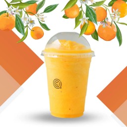 น้ำส้มคั้นสดปั่น