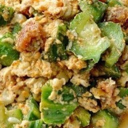 ผัดมะเขือยาวใส่ไข่