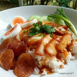 ข้าวหมูแดง