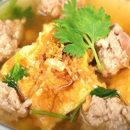 แกงจืดไข่น้ำ (ไข่น้ำแบบไข่เจียว)