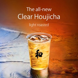 (Iced) Clear houjicha (Light roasted)
