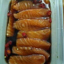กุ้งดอง แซลมอนดอง ปูดอง By เฮียกระทิง