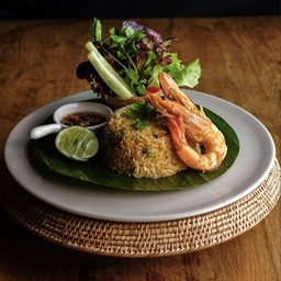 ข้าวผัดมันกุ้ง