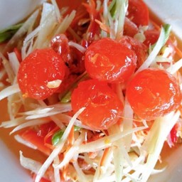 ตำไข่แดงเค็ม