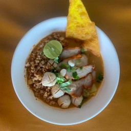 เส้นกับข้าว