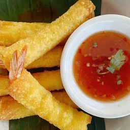 เกี้ยวกุ้งทอด
