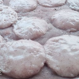 ขนมครกหน้ากะทิ (ไม่ใส่ไส้) 6คู่
