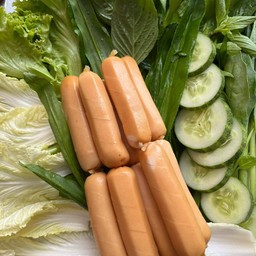 ใส้กรอกไก่อร่อย5ไม้