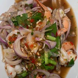 ยำกุ้งสุก