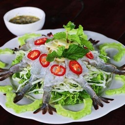 กุ้งแช่น้ำปลา