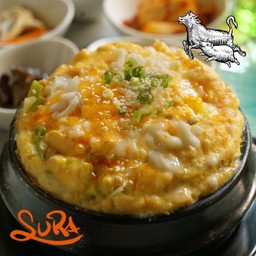 치즈계란찜 Cheese Gyeranjjim_Steamed Egg Hot Pot_B18-1