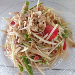 ส้มตำแซ่บแม่เจี๊ยบหน้าวัดกลาง