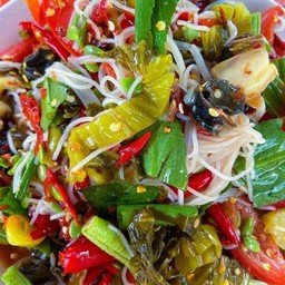 ส้มตำ ปลาเผา ตาบี