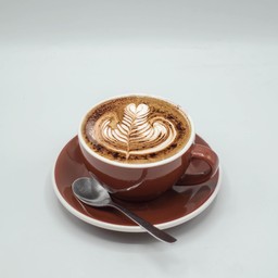 Hot cappuccino