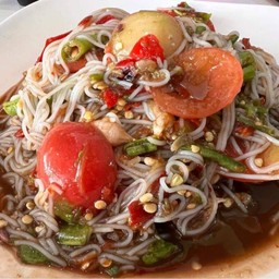 ตำขนมจีนปลาร้า