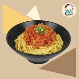 สปาเก็ตตี้ผัดซฮสแดง