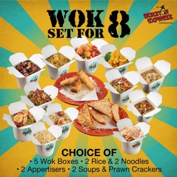 Wok Set For 8 Person