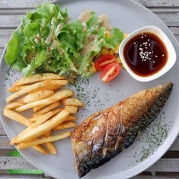 สเต็กปลาซาบะ