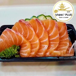 แซลมอนซาชิมิ 100 กรัม (salmon sashimi 100 g )