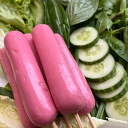 ใส้กรอกนมชมพู5ไม้