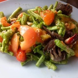 ตำถั่วฝักยาวไทย