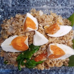Fried Rice With Salted Egg