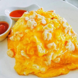 ข้าวไข่ข้นภูเขาไฟ