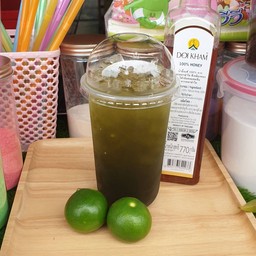 ชาเขียวน้ำผึ้งมะนาว