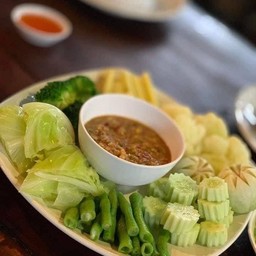 ชุดน้ำพริกผัก