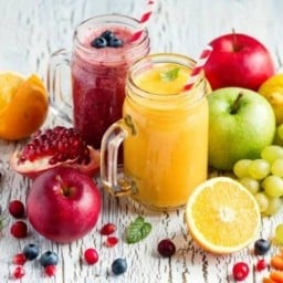 ผลไม้ปั่น ชา กาแแฟ(fruit Smoothie & Tae coffee by บ้านน้องแฝด)