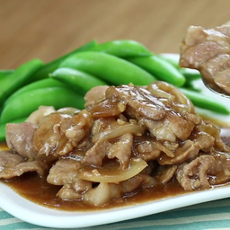 ข้าวหมูผัดน้ำมันหอย