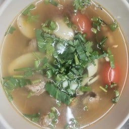 ต้มเเซ่บหมูสด