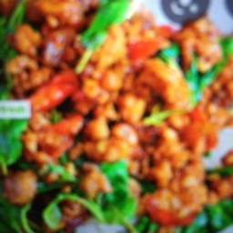 ข้าว  กระเพราหมูสับ + ไข่เจียวปูอัด