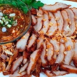 คอหมูทอด