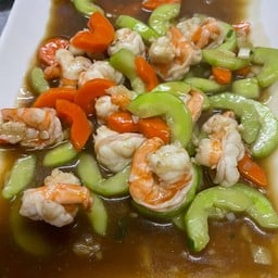 ผัดกุ้งรวมมิตร