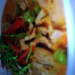 ข้าว+ผัดแพนงไก่