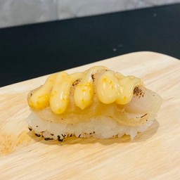 หอยเชลล์ย่างสไปซี่ Spicy Hotate (Scallop) Aburi