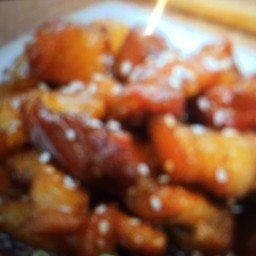 ข้าว+ผัดซอสเทอริยากิหมูกรอบ