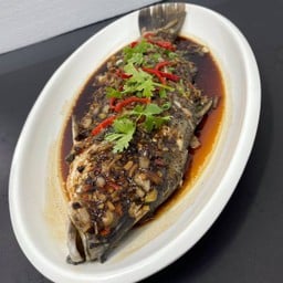 ปลากระพงนึ่งเต้าซี่