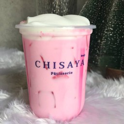 Iced-Pink Fresh Milk